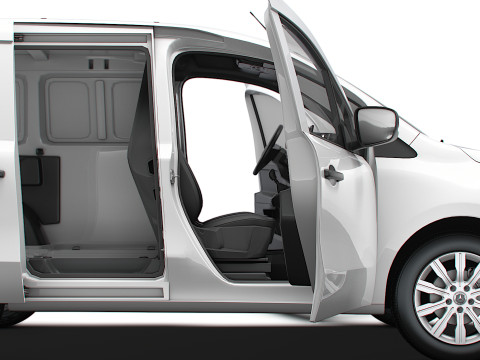 Mercedes Benz Citan SWB Tailgate HQ Interior 2025 3D Model
