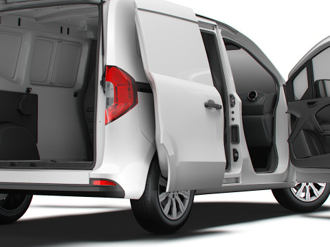 Mercedes Benz Citan SWB Tailgate HQ Interior 2025 3D Model