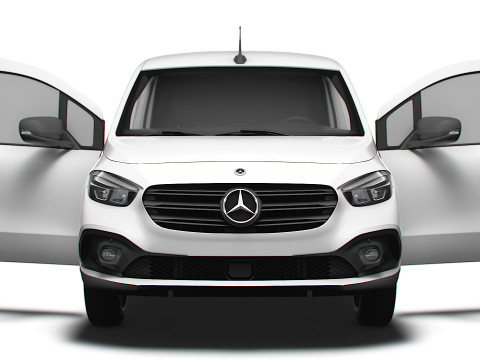Mercedes Benz Citan SWB Tailgate HQ Interior 2025 3D Model