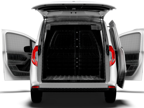 Mercedes Benz Citan SWB Tailgate HQ Interior 2025 3D Model
