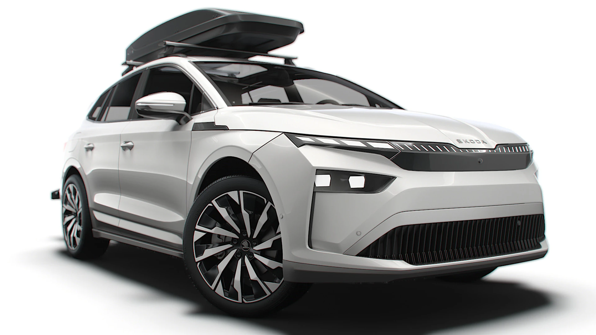 Skoda Enyaq 85x 2025 3D Model .c4d .max .obj .3ds .fbx .stl .blend 