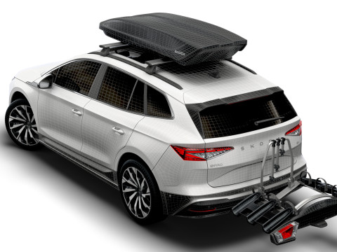 Skoda Enyaq 85x 2025 3D मॉडल