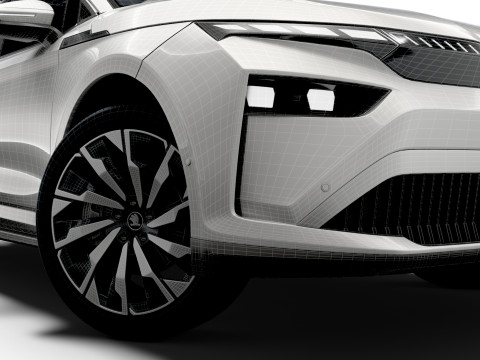 Skoda Enyaq 85x 2025 3D मॉडल