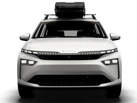 Skoda Enyaq 85x 2025 3D मॉडल