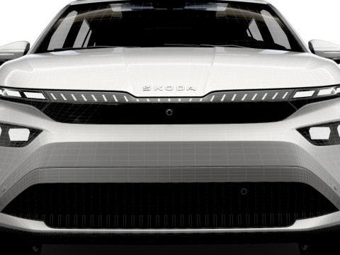 Skoda Enyaq 85x 2025 3D मॉडल