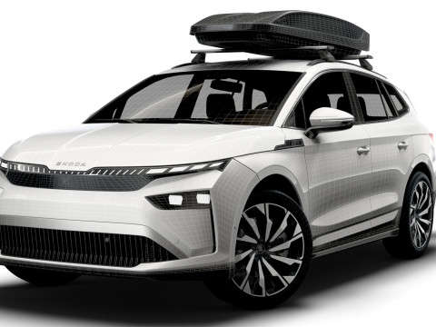 Skoda Enyaq 85x 2025 3D मॉडल