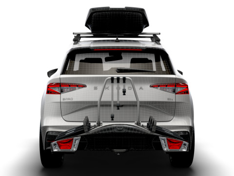 Skoda Enyaq 85x 2025 3D मॉडल