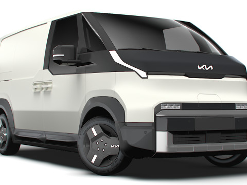 KIA PV5 cargo L2H1 UKspec 2025 3D Model