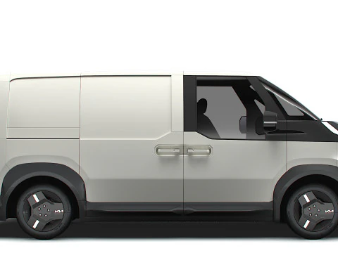 KIA PV5 вантажний L2H1 UKspec 2025р 3D Модель