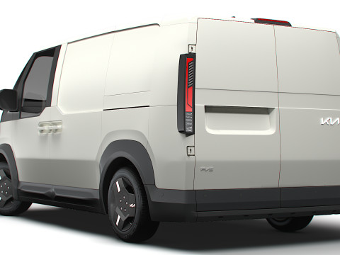 KIA PV5 cargo L2H1 UKspec 2025 3D 模型