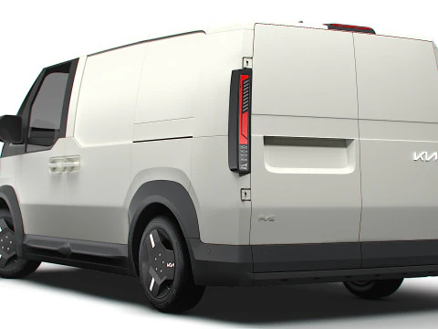 KIA PV5 вантажний L2H1 UKspec 2025р 3D Модель