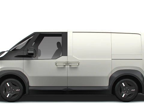 KIA PV5 вантажний L2H1 UKspec 2025р 3D Модель