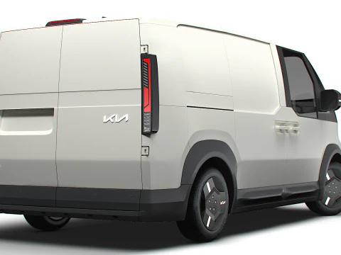 KIA PV5 вантажний L2H1 UKspec 2025р 3D Модель