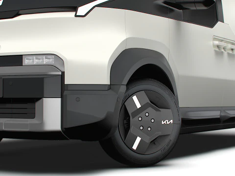 KIA PV5 вантажний L2H1 UKspec 2025р 3D Модель