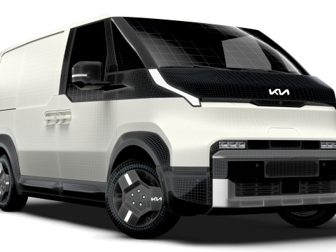 KIA PV5 cargo L2H1 UKspec 2025 3D 模型