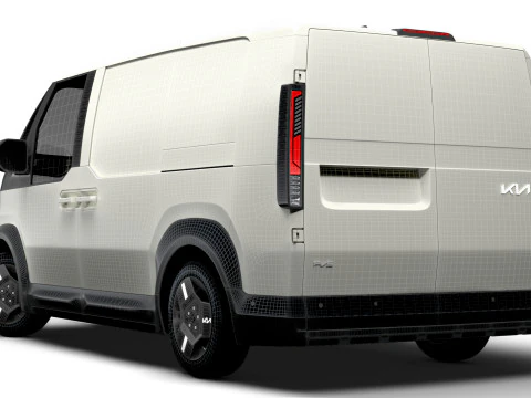 KIA PV5 вантажний L2H1 UKspec 2025р 3D Модель