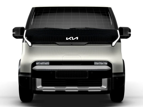 KIA PV5 вантажний L2H1 UKspec 2025р 3D Модель