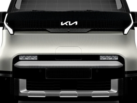 KIA PV5 вантажний L2H1 UKspec 2025р 3D Модель