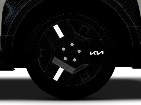 KIA PV5 cargo L2H1 UKspec 2025 3D 模型