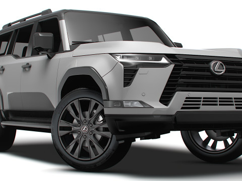 Lexus GX 550 Premium 2025 3D Model