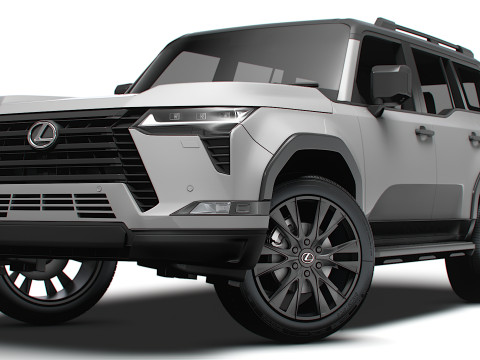 Lexus GX 550 Premium 2025 Modelo 3D