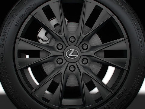 Lexus GX 550 Premium 2025 Modelo 3D