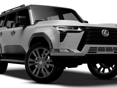 Lexus GX 550 Premium 2025 Modelo 3D