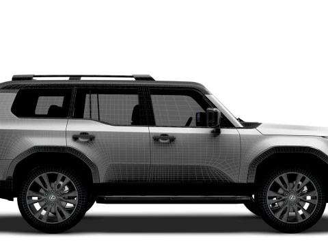Lexus GX 550 Premium 2025 3D Model
