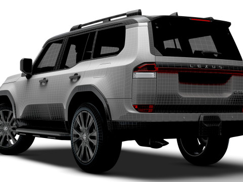 Lexus GX 550 Premium 2025 Modelo 3D