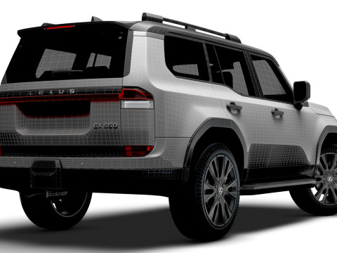 Lexus GX 550 Premium 2025 Modelo 3D