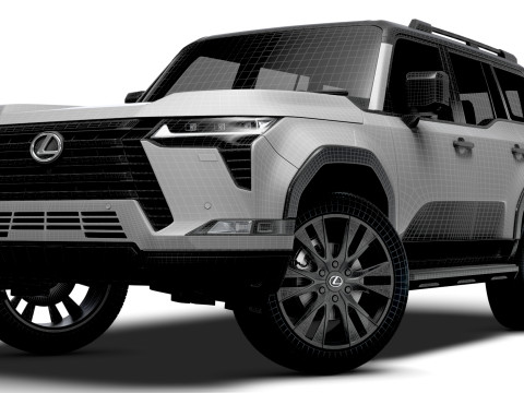 Lexus GX 550 Premium 2025 Modelo 3D