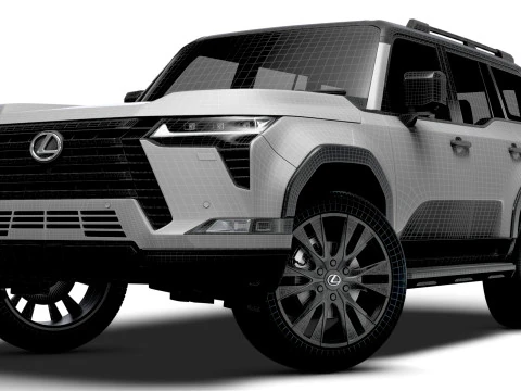 Lexus GX 550 Premium 2025 3D Model