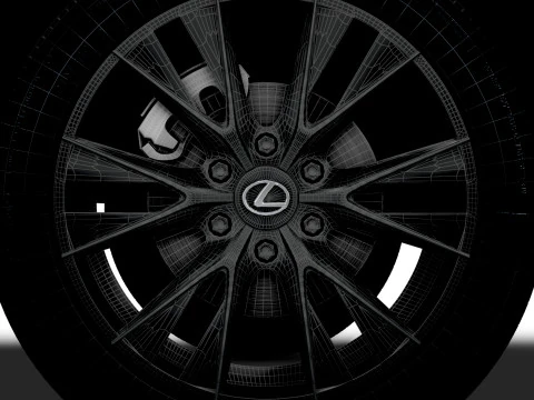 Lexus GX 550 Premium 2025 3D Model