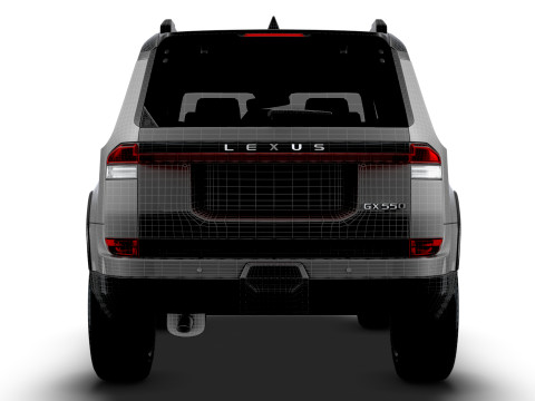 Lexus GX 550 Premium 2025 Modelo 3D