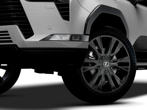 Lexus GX 550 Premium 2025 Modelo 3D