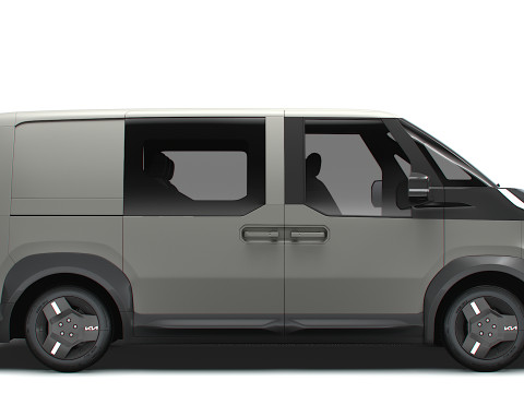 KIA PV5 Crew L2H1 2025 3Dモデル
