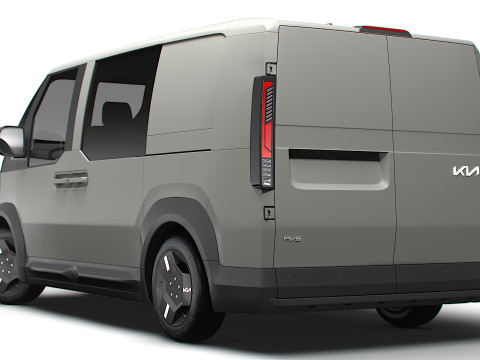 KIA PV5 Crew L2H1 2025 3Dモデル