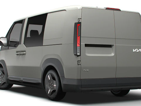 KIA PV5 Crew L2H1 2025 3D Model