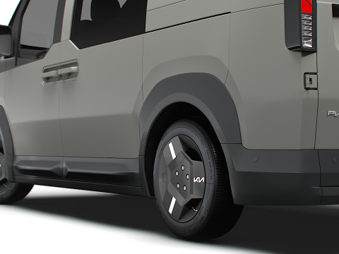 KIA PV5 Crew L2H1 2025 3Dモデル