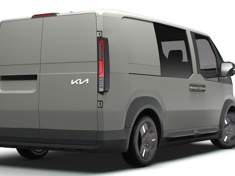 KIA PV5 Crew L2H1 2025 3Dモデル