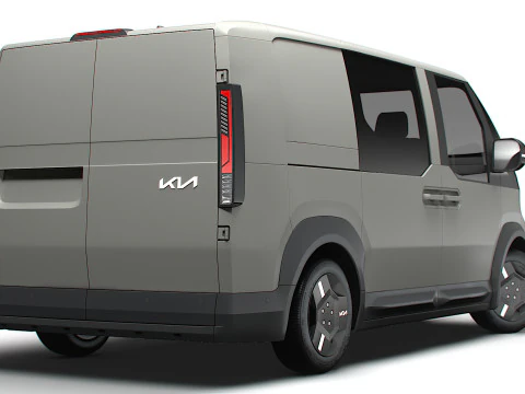 KIA PV5 Crew L2H1 2025 3D Model