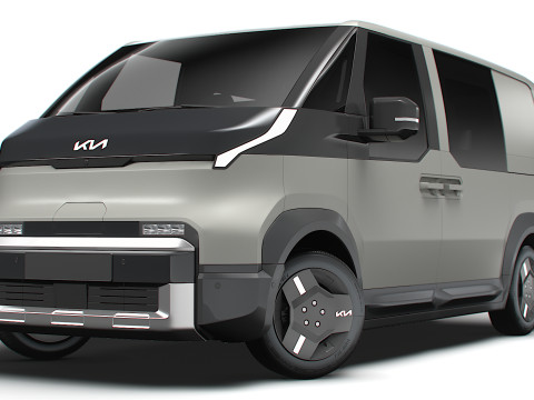 KIA PV5 Crew L2H1 2025 3Dモデル