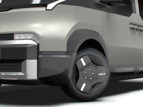 KIA PV5 Crew L2H1 2025 3D Model