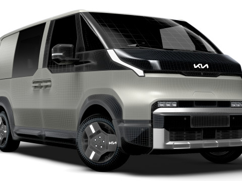 KIA PV5 Crew L2H1 2025 3Dモデル