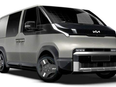 KIA PV5 Crew L2H1 2025 3D Model