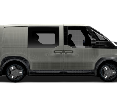 KIA PV5 Crew L2H1 2025 3Dモデル