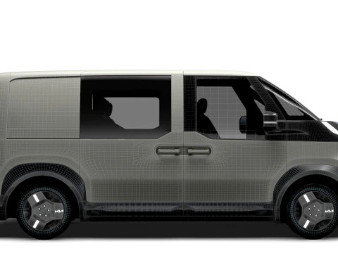 KIA PV5 Crew L2H1 2025 3D Model