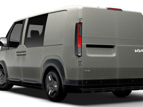 KIA PV5 Crew L2H1 2025 3Dモデル