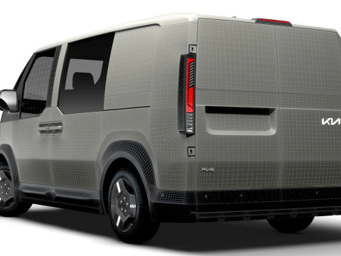 KIA PV5 Crew L2H1 2025 3D Model