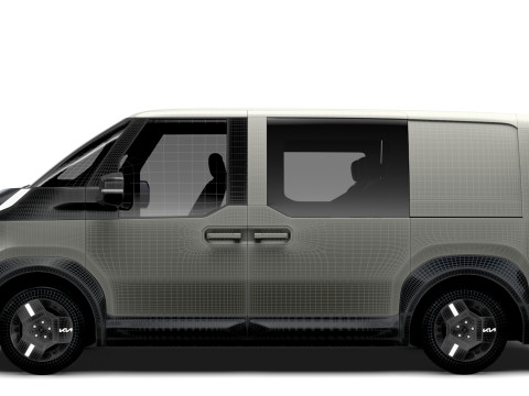 KIA PV5 Crew L2H1 2025 3Dモデル